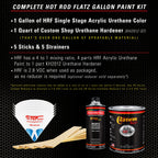Antique Bronze Metallic - Hot Rod Flatz Flat Matte Satin Urethane Auto Paint - Complete Gallon Paint Kit
