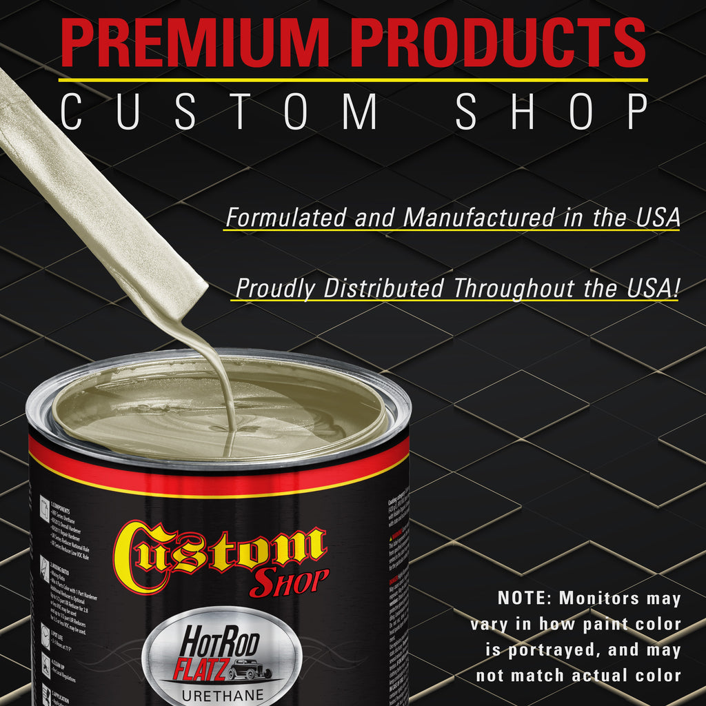 Antique Bronze Metallic - Hot Rod Flatz Flat Matte Satin Urethane Auto Paint - Complete Gallon Paint Kit