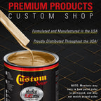 Honey Gold Metallic - Hot Rod Flatz Flat Matte Satin Urethane Auto Paint - Complete Gallon Paint Kit