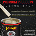 Gold Mist Metallic - Hot Rod Flatz Flat Matte Satin Urethane Auto Paint - Complete Gallon Paint Kit