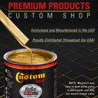 Autumn Gold Metallic - Hot Rod Flatz Flat Matte Satin Urethane Auto Paint - Complete Gallon Paint Kit