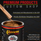 Sunburst Orange Metallic - Hot Rod Flatz Flat Matte Satin Urethane Auto Paint - Complete Gallon Paint Kit