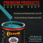 Steel Blue - Hot Rod Flatz Flat Matte Satin Urethane Auto Paint - Complete Quart Paint Kit Coating