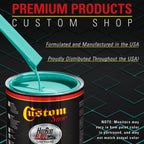 Tropical Turquoise - Hot Rod Flatz Flat Matte Satin Urethane Auto Paint - Complete Gallon Paint Kit
