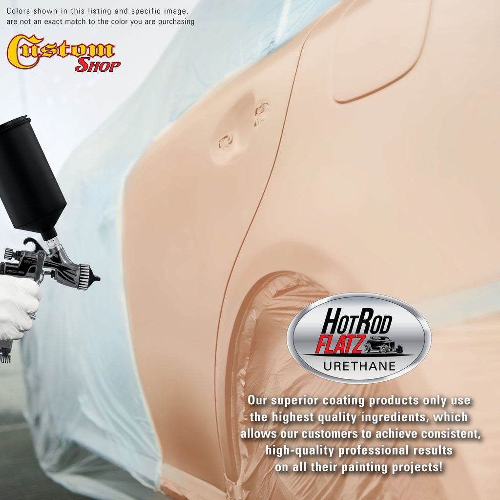Peach - Hot Rod Flatz Flat Matte Satin Urethane Auto Paint - Complete Gallon Paint Kit Coating, 4:1