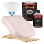 Pink - Hot Rod Flatz Flat Matte Satin Urethane Auto Paint - Complete Quart Paint Kit Coating, 4:1 Mix