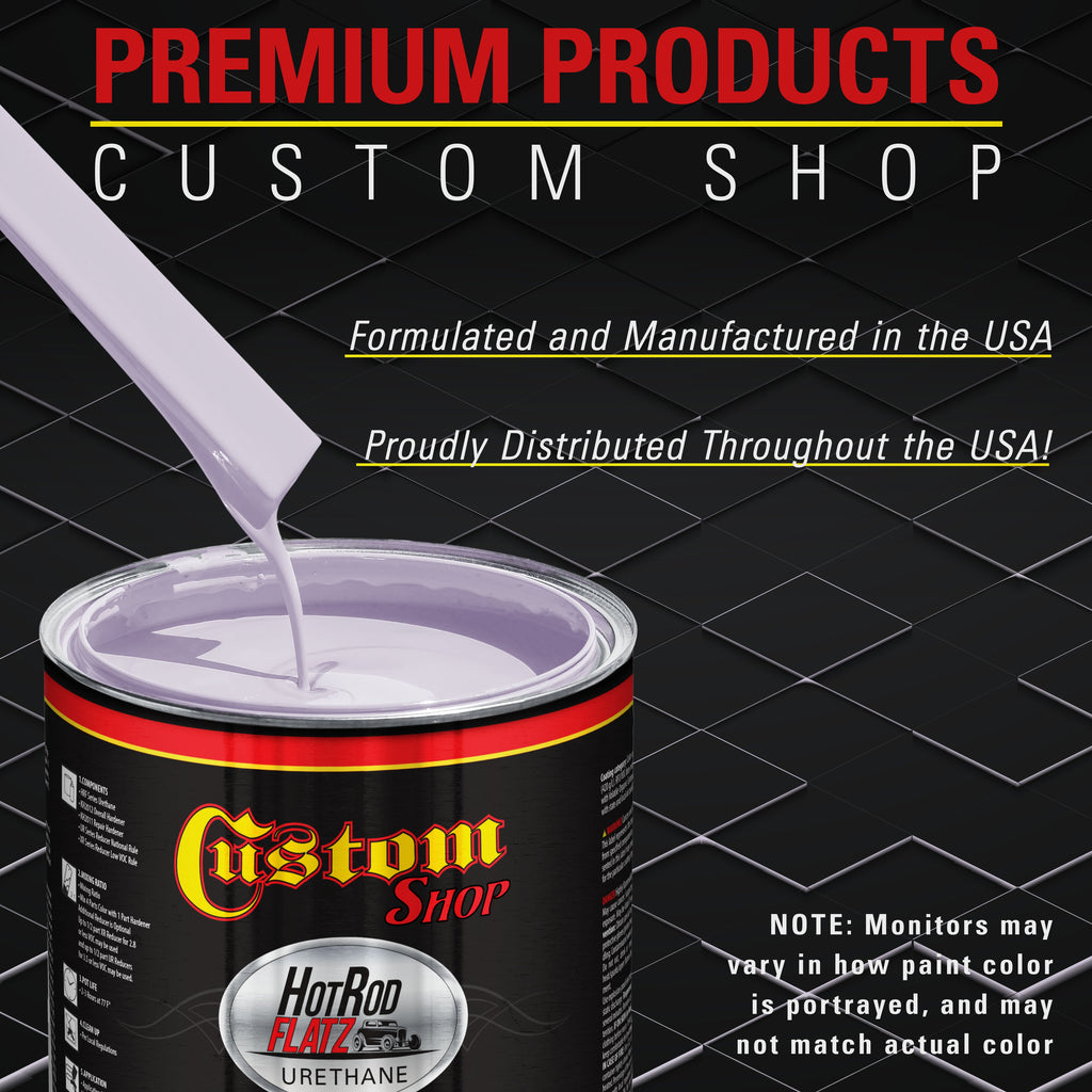 Light Purple - Hot Rod Flatz Flat Matte Satin Urethane Auto Paint - Complete Quart Paint Kit Coating