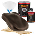 Mahogany Brown Metallic - Hot Rod Flatz Flat Matte Satin Urethane Auto Paint - Complete Quart Paint Kit