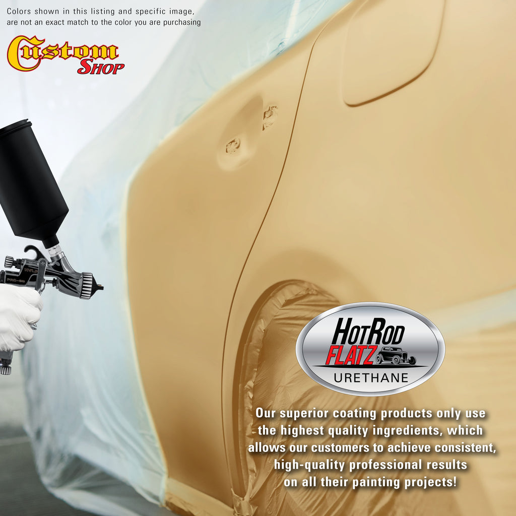 Desert Storm Tan - Hot Rod Flatz Flat Matte Satin Urethane Auto Paint - Complete Quart Paint Kit