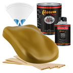 Olive Brown - Hot Rod Flatz Flat Matte Satin Urethane Auto Paint - Complete Quart Paint Kit Coating