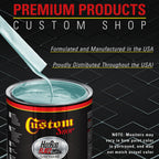 Silver Blue Metallic - Hot Rod Flatz Flat Matte Satin Urethane Auto Paint - Complete Gallon Paint Kit