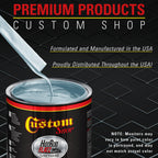 Frost Blue Metallic - Hot Rod Flatz Flat Matte Satin Urethane Auto Paint - Complete Quart Paint Kit
