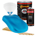 Electric Blue Metallic - Hot Rod Flatz Flat Matte Satin Urethane Auto Paint - Complete Gallon Paint Kit