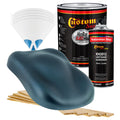 Slate Blue Metallic - Hot Rod Flatz Flat Matte Satin Urethane Auto Paint - Complete Gallon Paint Kit