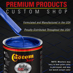 Electron Blue Metallic - Hot Rod Flatz Flat Matte Satin Urethane Auto Paint - Complete Gallon Paint Kit