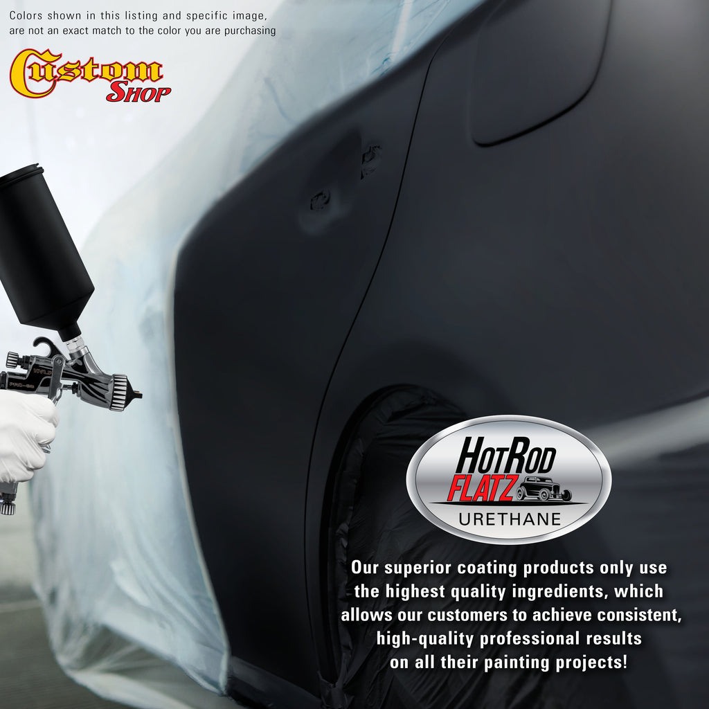 Nightwatch Blue Metallic - Hot Rod Flatz Flat Matte Satin Urethane Auto Paint - Complete Gallon Paint Kit