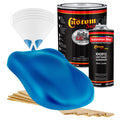 Cruise Night Blue Metallic - Hot Rod Flatz Flat Matte Satin Urethane Auto Paint - Complete Gallon Paint Kit