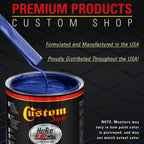 Daytona Blue Metallic - Hot Rod Flatz Flat Matte Satin Urethane Auto Paint - Complete Gallon Paint Kit