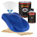 Blue Pearl - Hot Rod Flatz Flat Matte Satin Urethane Auto Paint - Complete Quart Paint Kit Coating