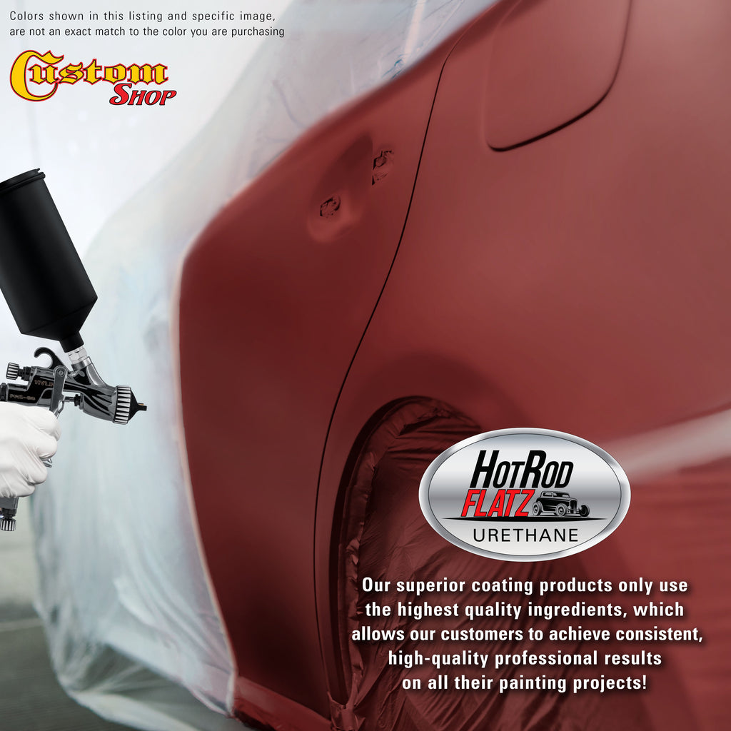 Carnival Red Pearl - Hot Rod Flatz Flat Matte Satin Urethane Auto Paint - Complete Gallon Paint Kit