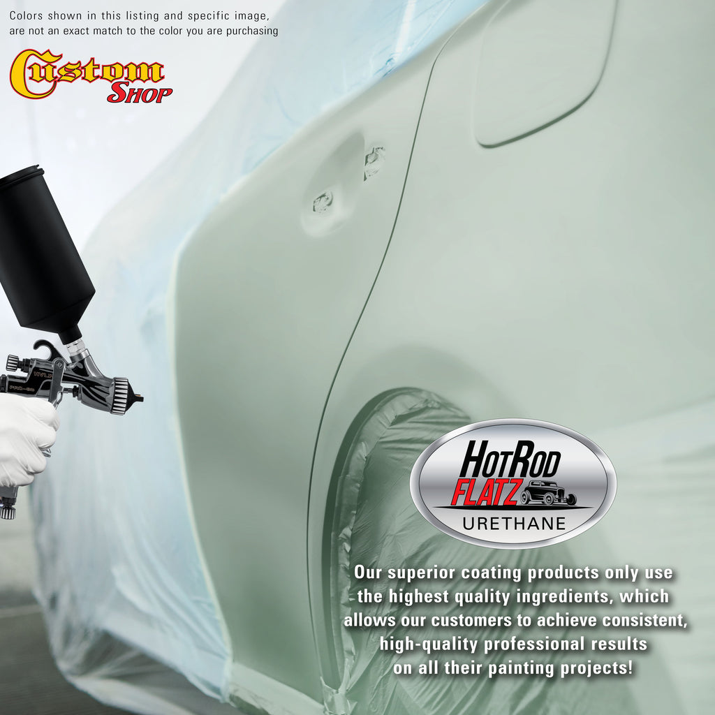 Frost Green Metallic - Hot Rod Flatz Flat Matte Satin Urethane Auto Paint - Complete Gallon Paint Kit