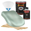 Frost Green Metallic - Hot Rod Flatz Flat Matte Satin Urethane Auto Paint - Complete Quart Paint Kit