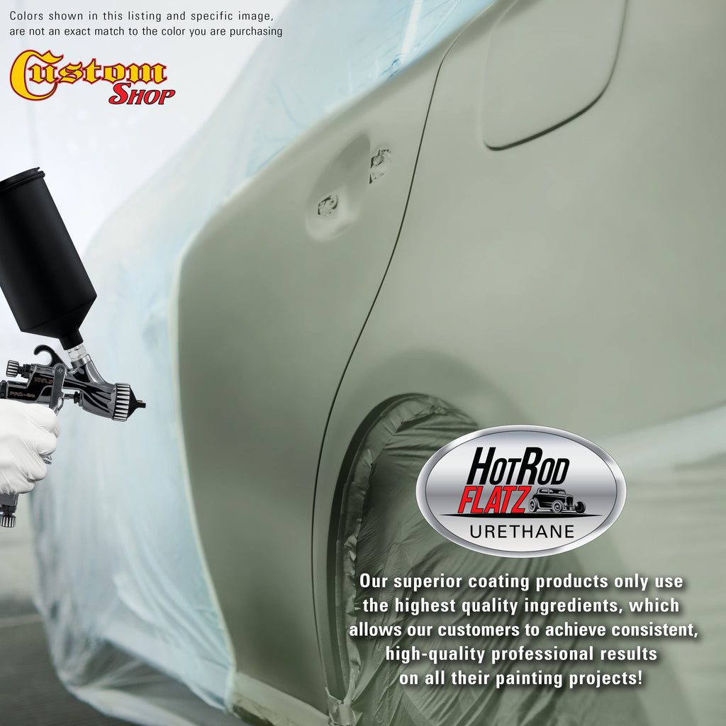 Sage Green Metallic - Hot Rod Flatz Flat Matte Satin Urethane Auto Paint - Complete Gallon Paint Kit