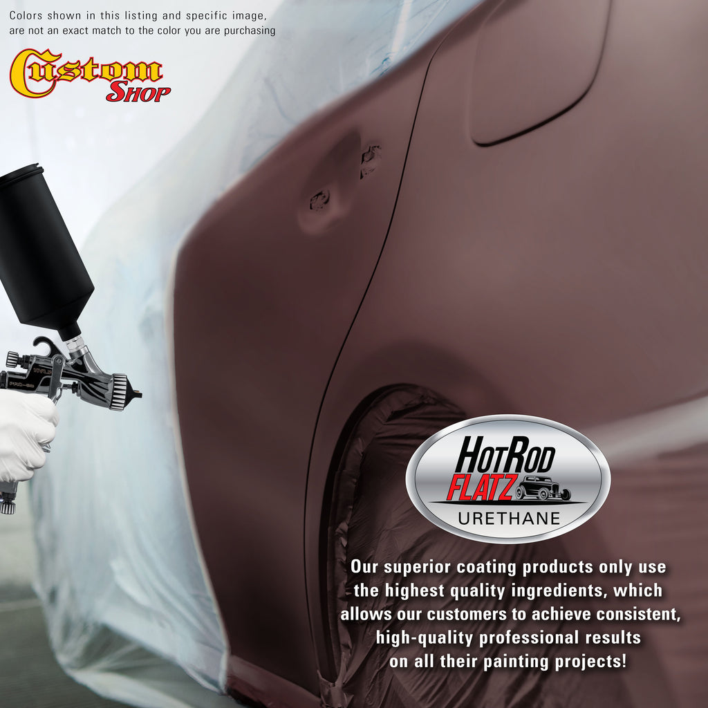 Vintage Burgundy Pearl - Hot Rod Flatz Flat Matte Satin Urethane Auto Paint - Complete Gallon Paint Kit