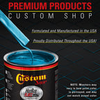 Teal Green Metallic - Hot Rod Flatz Flat Matte Satin Urethane Auto Paint - Complete Gallon Paint Kit