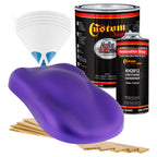 Passion Purple Pearl - Hot Rod Flatz Flat Matte Satin Urethane Auto Paint - Complete Gallon Paint Kit