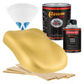 Old Gold Metallic - Hot Rod Flatz Flat Matte Satin Urethane Auto Paint - Complete Quart Paint Kit