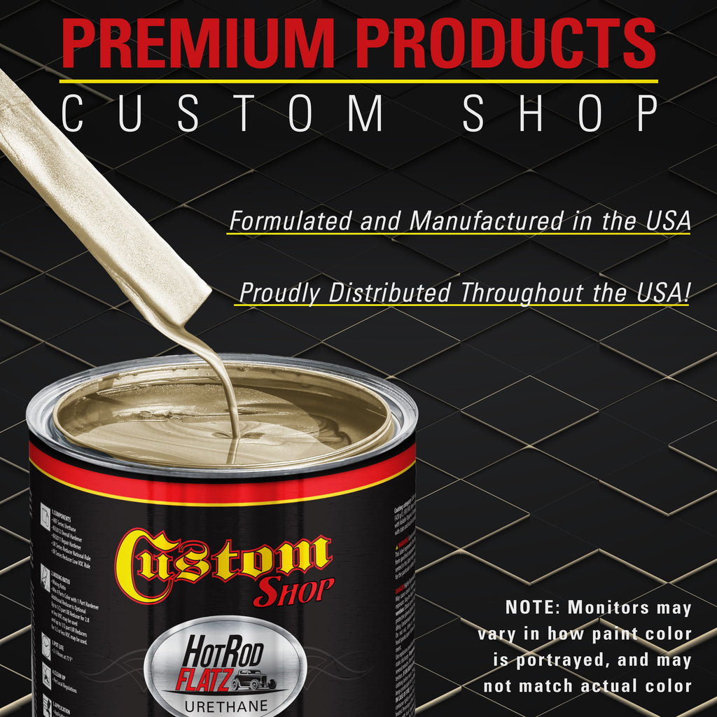 California Suede Metallic - Hot Rod Flatz Flat Matte Satin Urethane Auto Paint - Complete Gallon Paint Kit