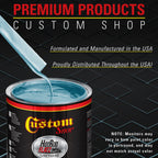Diamond Blue Metallic - Hot Rod Flatz Flat Matte Satin Urethane Auto Paint - Complete Gallon Paint Kit