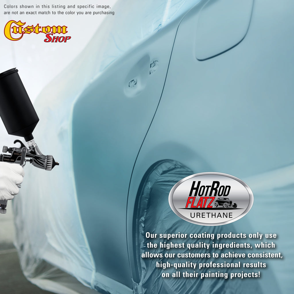 Diamond Blue Metallic - Hot Rod Flatz Flat Matte Satin Urethane Auto Paint - Complete Gallon Paint Kit