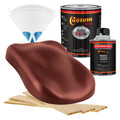 Fire Red Pearl - Hot Rod Flatz Flat Matte Satin Urethane Auto Paint - Complete Quart Paint Kit