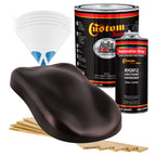 Molten Red Metallic - Hot Rod Flatz Flat Matte Satin Urethane Auto Paint - Complete Gallon Paint Kit