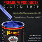 Daytona Blue Pearl - Hot Rod Flatz Flat Matte Satin Urethane Auto Paint - Complete Gallon Paint Kit