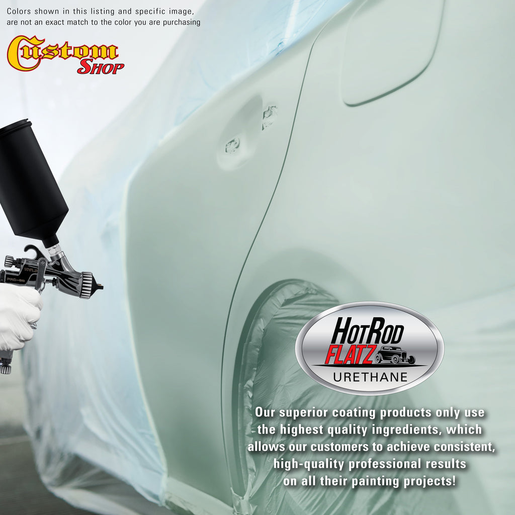 Sea Foam Green Metallic - Hot Rod Flatz Flat Matte Satin Urethane Auto Paint - Complete Gallon Paint Kit