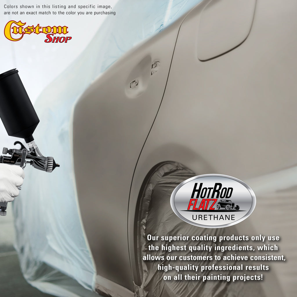 Gunsmoke Metallic - Hot Rod Flatz Flat Matte Satin Urethane Auto Paint - Complete Gallon Paint Kit