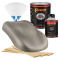 Gunsmoke Metallic - Hot Rod Flatz Flat Matte Satin Urethane Auto Paint - Complete Quart Paint Kit