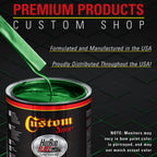 Firemist Lime - Hot Rod Flatz Flat Matte Satin Urethane Auto Paint - Complete Gallon Paint Kit