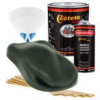 Fathom Green Firemist - Hot Rod Flatz Flat Matte Satin Urethane Auto Paint - Complete Gallon Paint Kit