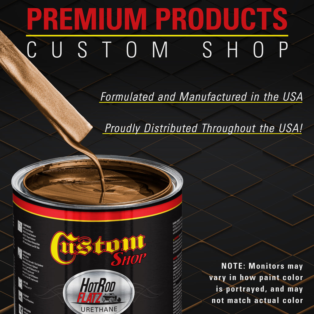 Firemist Copper - Hot Rod Flatz Flat Matte Satin Urethane Auto Paint - Complete Gallon Paint Kit