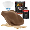 Saddle Brown Firemist - Hot Rod Flatz Flat Matte Satin Urethane Auto Paint - Complete Quart Paint Kit