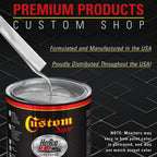 Brilliant Silver Firemist - Hot Rod Flatz Flat Matte Satin Urethane Auto Paint - Complete Quart Paint Kit