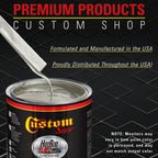 Firemist Pewter Silver - Hot Rod Flatz Flat Matte Satin Urethane Auto Paint - Complete Gallon Paint Kit