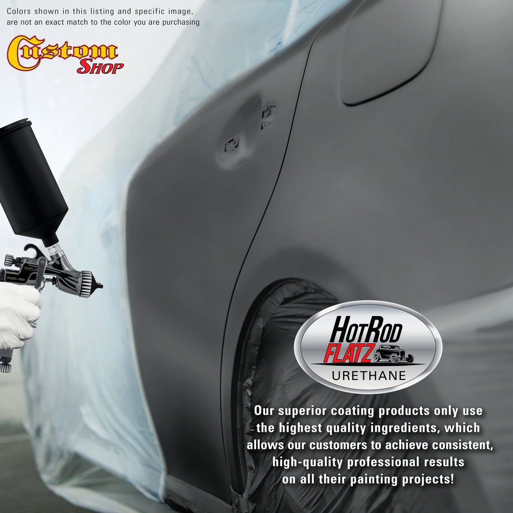 Charcoal Gray Firemist - Hot Rod Flatz Flat Matte Satin Urethane Auto Paint - Complete Quart Paint Kit