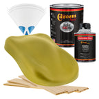 Saturn Gold Firemist - Hot Rod Flatz Flat Matte Satin Urethane Auto Paint - Complete Quart Paint Kit