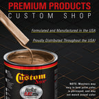 Bronze Firemist - Hot Rod Flatz Flat Matte Satin Urethane Auto Paint - Complete Gallon Paint Kit