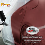 Firemist Red - Hot Rod Flatz Flat Matte Satin Urethane Auto Paint - Complete Quart Paint Kit Coating